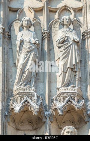 La Cathédrale de Rouen, Rouen, Normandie, France Banque D'Images