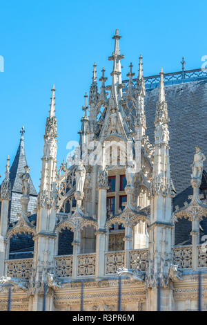 Palais de Justice, Rouen, Normandie, France Banque D'Images