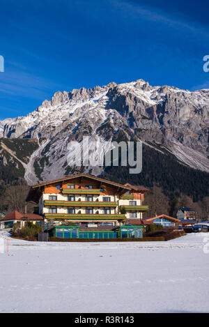 L'Autriche, Styrie, Ramsau am Dachstein, montagnes de Dachstein Banque D'Images