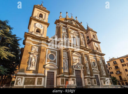 Frascati (Italie) - une petite ville de Castelli Romani en zone métropolitaine de Rome, célèbre pour les nombreuses Villa de noblesse pontificale. Banque D'Images