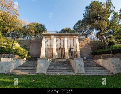 Frascati (Italie) - une petite ville de Castelli Romani en zone métropolitaine de Rome, célèbre pour les nombreuses Villa de noblesse pontificale. Banque D'Images