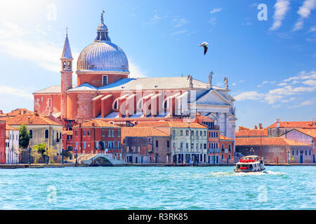 Il Redentore Église dans l'île de Guidecca, Venise, Italie Banque D'Images