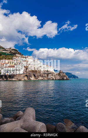 L'Italie, Campanie, côte amalfitaine, Amalfi Banque D'Images