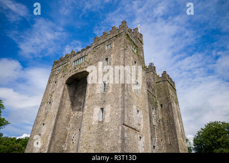 L'Irlande, le comté de Clare, le château de Bunratty, Le Bunratty, 13e siècle Banque D'Images