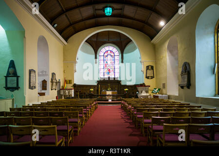 L'Irlande, dans le comté de Cork, la ville de Cork, l'Église Sainte-Anne, de l'intérieur Banque D'Images