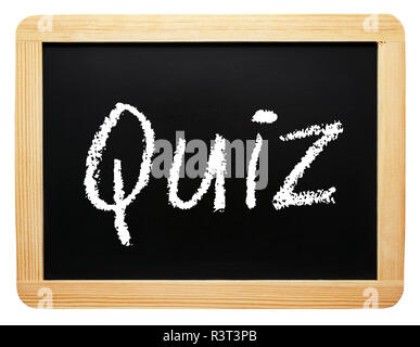 jeu-questionnaire Banque D'Images