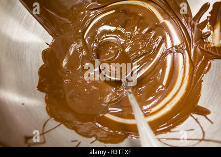 Chocolat au bain Banque D'Images