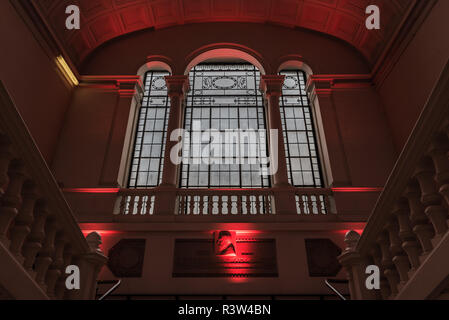 Le hall d'entrée du Musée royal de l'Art et d'histoire à Bruxelles, Belgique Banque D'Images