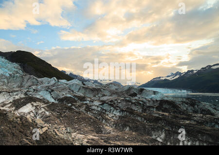 Smith Glacier, College Fjord, Prince William Sound, Alaska Banque D'Images