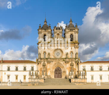Monastère d'Alcobaça, Mosteiro de Santa Maria de Alcobaça, classé au Patrimoine Mondial de l'UNESCO. Portugal Banque D'Images