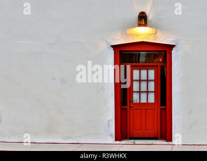 Tucson, Arizona. Barrio Viejo avec son vieux quartier coloré Banque D'Images