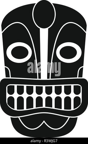 L'icône idole Hawaii. Simple illustration de hawaii idol icône vecteur pour la conception web isolé sur fond blanc Illustration de Vecteur