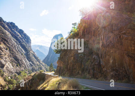 Kings Canyon au Kings Canyon et Sequioa National Park. La Californie. USA Banque D'Images