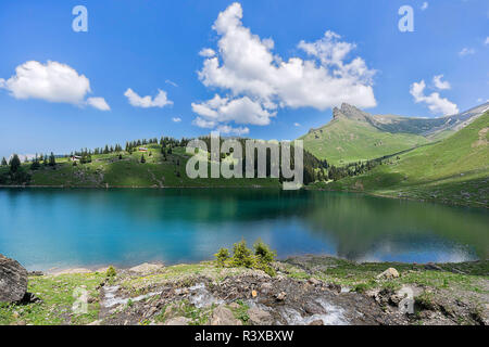 Le bannalpsee Banque D'Images