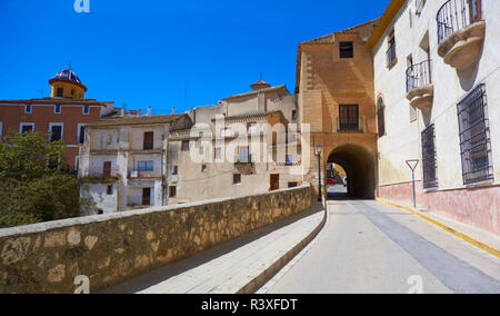 Chinchilla par Montearagon Saint James Way de Levante à La Mancha Espagne Banque D'Images