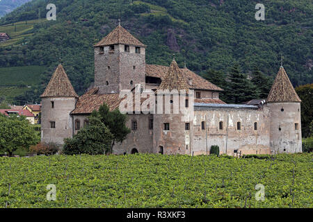 Castel mareccio ou maretsch à Bolzano Banque D'Images