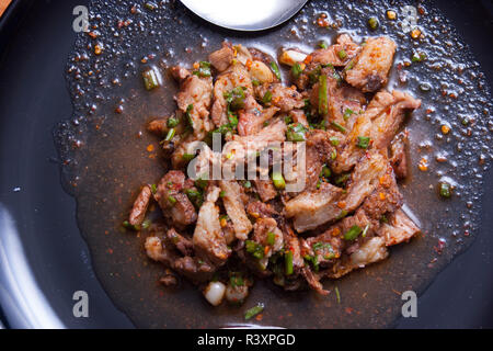 Salade de bœuf grillé en tranches Banque D'Images