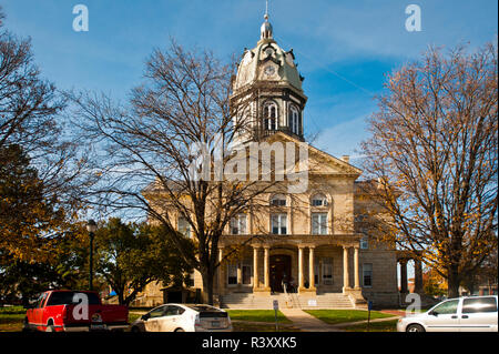 États-unis, l'Iowa, Winterset, Madison County Courthouse Banque D'Images