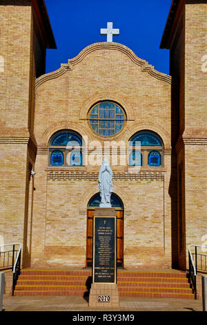 USA, Nouveau Mexique, Las Cruces. Basilique de San Albino. Banque D'Images