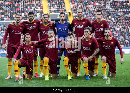 Udine, Italie. 24 Nov, 2018. Rome durant le match de football SeriaA Italie Udinese Vs Roma : Crédit Photo Agency indépendante/Alamy Live News Banque D'Images