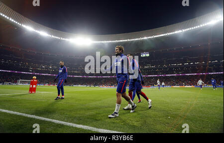 Madrid, Madrid, Espagne. 24 Nov, 2018. Antoine Griezmann (Club Atlético de Madrid) vu avant le match de la Liga espagnol entre l'Atletico Madrid et Barcelone au stade Wanda Metropolitano de Madrid. Credit : Manu Haiti/SOPA Images/ZUMA/Alamy Fil Live News Banque D'Images