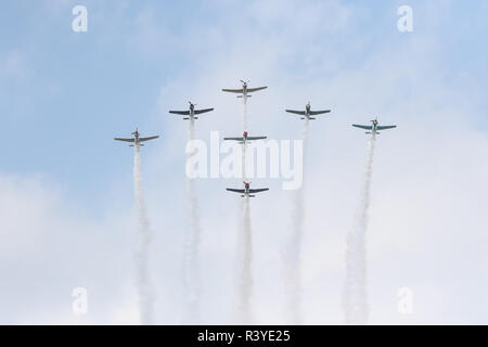 Pasadena CA. 24 Nov, 2018. Avant le pont de la Stanford Cardinal vs UCLA Bruins au Rose Bowl de Pasadena, CA le 24 novembre 2018 (Photo par Jevone Moore) Credit : csm/Alamy Live News Banque D'Images