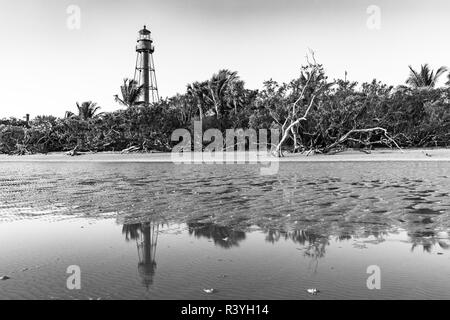 Phare de Sanibel Island en Floride, USA Banque D'Images