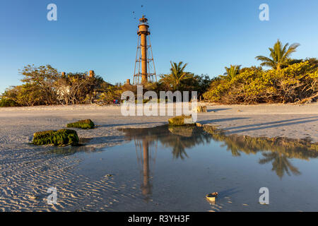 Phare de Sanibel Island en Floride, USA Banque D'Images