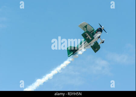 SkyFest, Airshow, avions, New Smyrna Beach, Florida, USA Banque D'Images