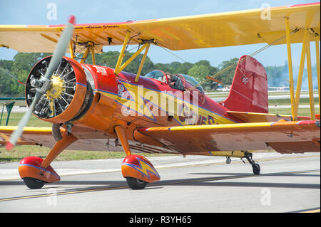 SkyFest, Airshow, avions, New Smyrna Beach, Florida, USA Banque D'Images