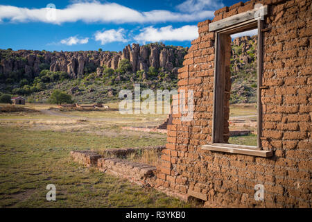 Fort Davis National Historic Site est un site historique national des États-Unis situé dans la localité de Fort Davis, Jeff Davis Comté, Banque D'Images