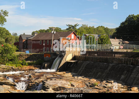 Marmites glaciaires, de Shelburne Falls, Massachusetts, USA Banque D'Images