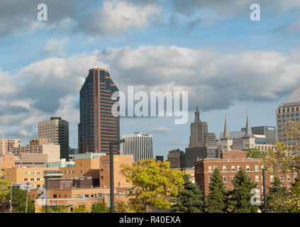 USA (Minnesota), Saint Paul, Minnesota Saint Paul Skyline de Minnesota History Center Banque D'Images