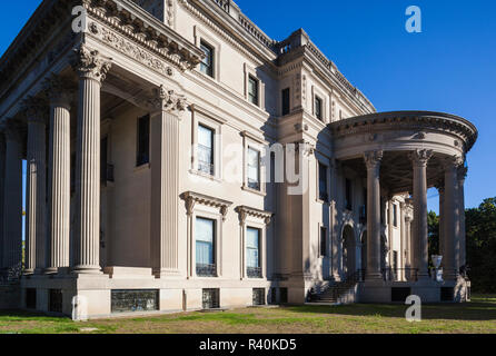 USA, New York, Hudson Valley, Hyde Park, site historique national de Vanderbilt Mansion Banque D'Images