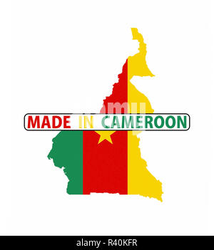 Faites au Cameroun Banque D'Images