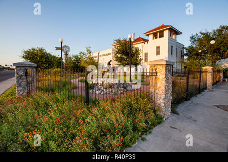 Museum of South Texas History in Edinburg, Texas. Banque D'Images