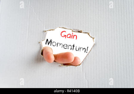 Prendre de l'importance du concept de texte Banque D'Images