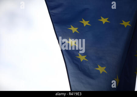 Drapeau de l'Union européenne Banque D'Images