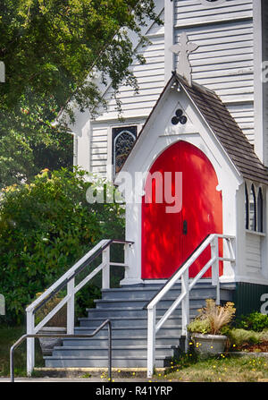 L'État de Washington, USA, Port Townsend, St Paul's Episcopal Church à Port Townsend Banque D'Images