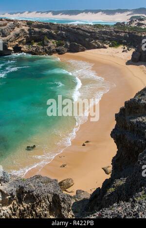 Shelly Beach à Kenton on Sea en Afrique du Sud Banque D'Images