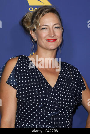 7e édition du Gala des Prix du cinéma dans les Australiens s'est tenue à Hollywood's Studios Paramount - Arrivées avec : Zoe Bell Où : Los Angeles, California, United States Quand : 24 Oct 2018 Credit : Sheri Determan/WENN.com Banque D'Images