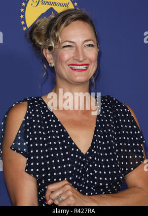 7e édition du Gala des Prix du cinéma dans les Australiens s'est tenue à Hollywood's Studios Paramount - Arrivées avec : Zoe Bell Où : Los Angeles, California, United States Quand : 24 Oct 2018 Credit : Sheri Determan/WENN.com Banque D'Images