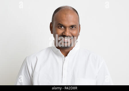 Mature occasionnels indiens portrait Banque D'Images