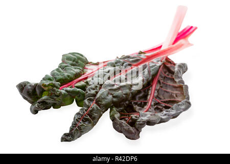 De blettes sur fond blanc Banque D'Images