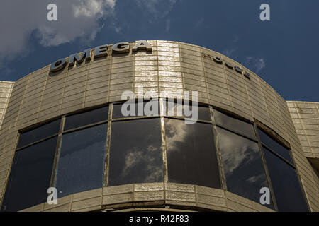 KIGALI, RWANDA - octobre 23,2017 Kiyovu : Cette l'Omega House,un grand immeuble de bureaux moderne,sur KN 3 Road,qui appartient à la firme KPMG, une entreprise internationale Banque D'Images