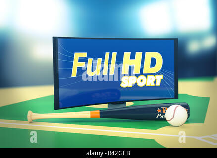 Sport sur format full HD Banque D'Images