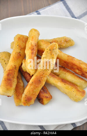 Schupfnudeln - pomme de terre en forme de doigt allemand noodles Banque D'Images