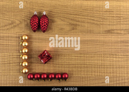 Décorations de Noël Banque D'Images