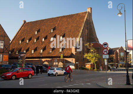 Grand moulin gothique du XIV siècle dans la vieille ville dans le centre historique de Gdansk, Pologne. 31 octobre 2018 © Wojciech Strozyk / Alamy Stock Photo Banque D'Images