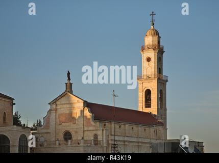 Monastère salésien à Bethléem. Territoires palestiniens. Israël Banque D'Images